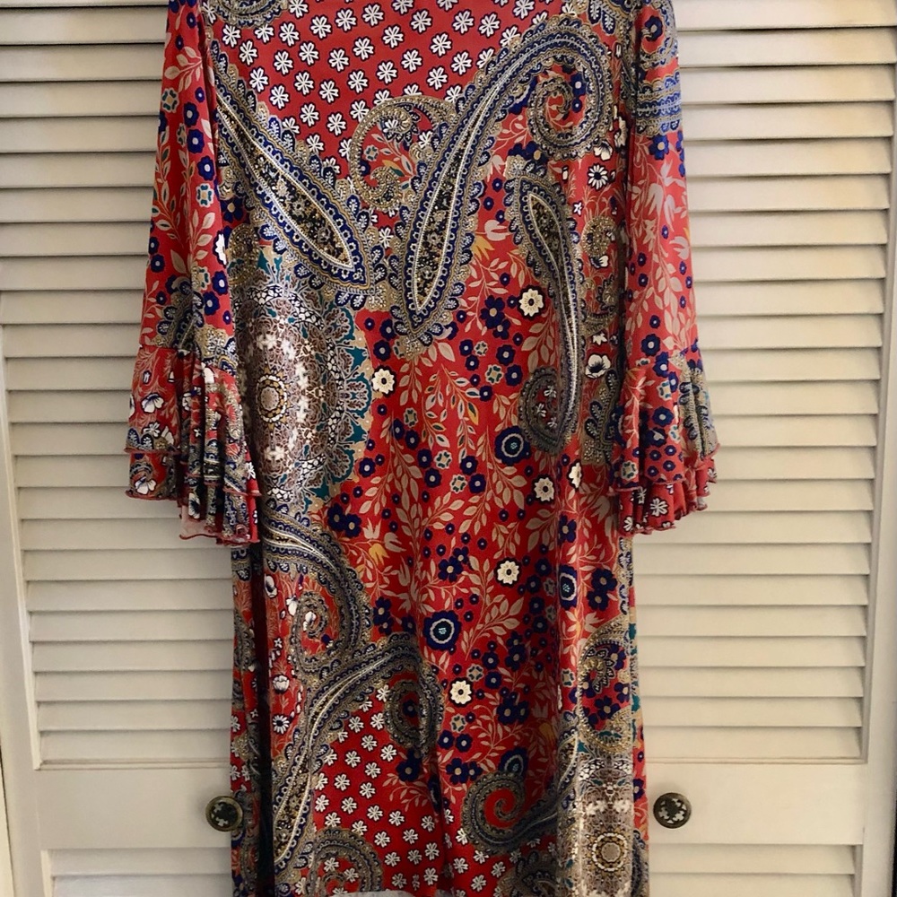 R. Rouge Dress Made In USA Large - Picture 2 of 7